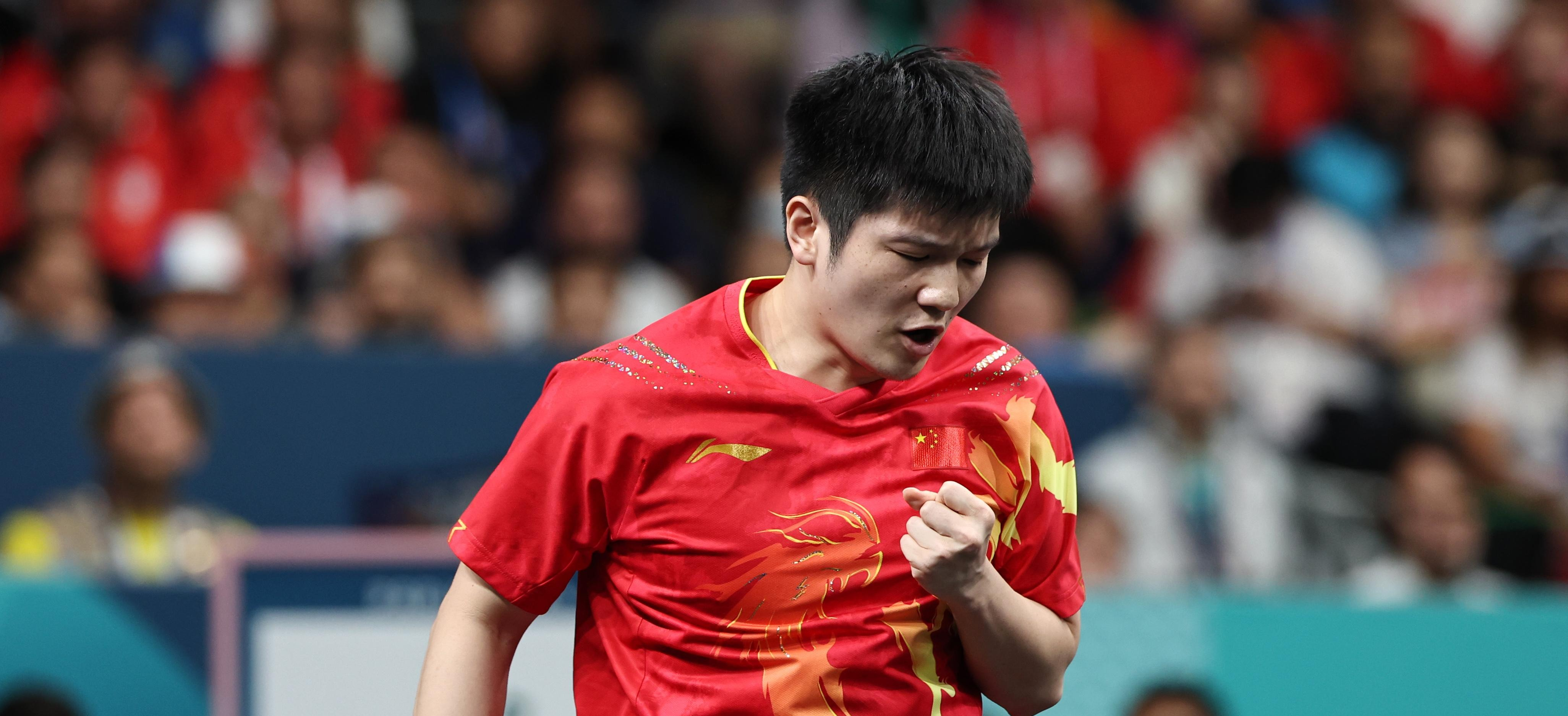 奥地利队险胜瑞典队，樊振东高光表现